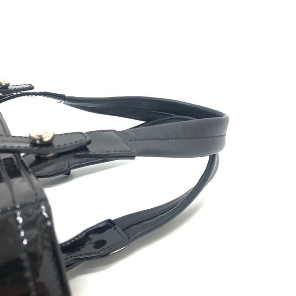 CHANEL A34208 CC CC Mark Paris Biarritz PM Tote Bag Black/SilverHardware - Picture 7 of 12